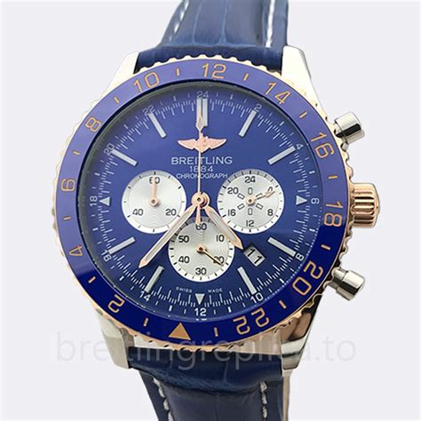 breitling chronoliner blue replica|Breitling chronoliner watches.